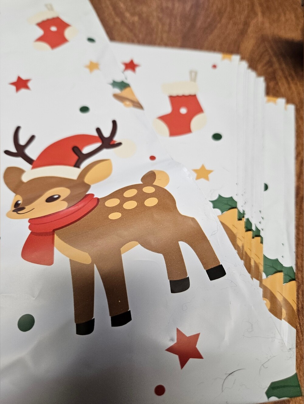 Christmas Reindeer Polymailer Packages - Picture 4 of 4